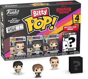 lot 7264 image: Funko Stranger Things Bitty POP Eleven Micro Figure 4-Pack
