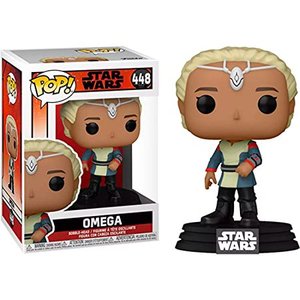 lot 10430 image: Funko POP Star Wars Bad Batch Omega Vinyl Figure (Target Exclusive) - Retail $55