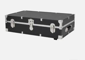 lot 15446 image: 31-inch Wheeled Under Bed Storage Trunk - Retail $112
