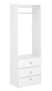 lot 4846 image: (Parts Only) White Closet Kit 48in