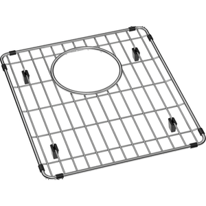lot 4861 image: Elkay Stainless Steel 12  X 13-34  X 1-14  Bottom Grid Sink Mat -Retail $64