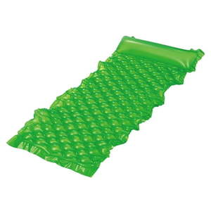 lot 6203 image: Bluescape Green Neon Comfort Inflatable Water Mat Pool Float  Age 14 & up