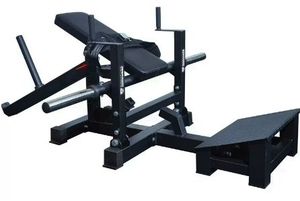 Signature Fitness Glute Bridge Plate-Loaded Hip Thrust Machine, Black, Steel Frame, 176.37 lb - Retail: $353