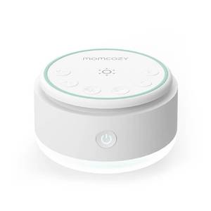 lot 6225 image: Momcozy Noise Machine Battery - WN03 - White