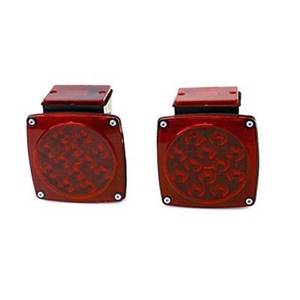 lot 6232 image: MaxxHaul 12V LED Trailer Tail Light (TurnStopSignal - LeftRight-DOT Compliant)