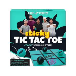lot 6250 image: Dude Perfect Sticky Tic Tac Toe Game