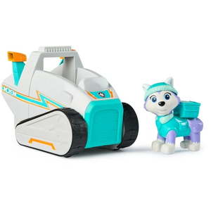 lot 6268 image: PAW Patrol Snow Plow Vehicle with Collectible Everest Figure  Sustainably Minded Toys for Kids Ages 3