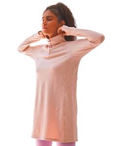 lot 7287 image: Sorbet Womens Long Sleeve Tops - Lightweight Womens UPF 50 SPF Shirts for Women -Athletic 14 Zip Pullover Women- Sun Protection Shirts for Hiking, Fishing, and Yoga Tunic Tops, Pluz Size XX-Large