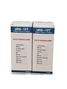 lot 7301 image: URS-10T Urinalysis Test Strips Set of 2