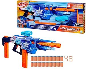 lot 16851 image: Hasbro G1580 Nerf Loadout Galactic Commander Blaster - Retail $80