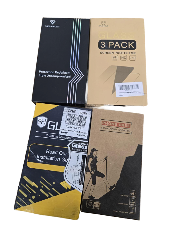 lot 9508 image: Glass Screen Protector Bundle