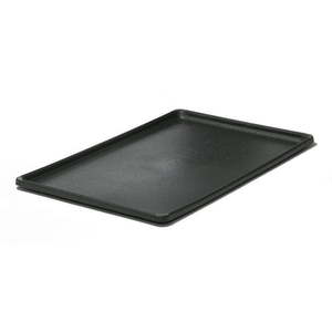 lot 6271 image: MidWest Homes for Pets Replacement Pan for 42  Long MidWest Dog Crate  Black - Retail $23