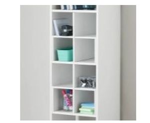 lot 6297 image: Mainstays Cube Storage Quad Inserts  Set of 2  White