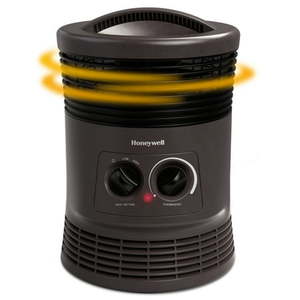 lot 6316 image: Honeywell 360 Degree Surround Fan Forced Heater  HHF360V  Black&nbsp