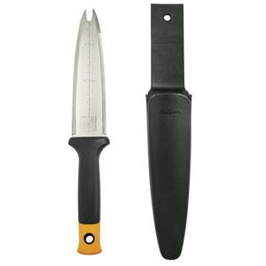 lot 6319 image: Fiskars Hori Hori Garden Knife  Stainless Steel Garden Tool with Serrated Edge