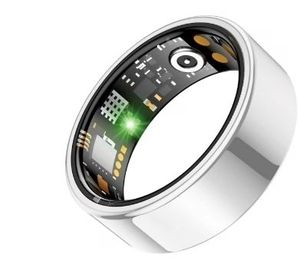 lot 6321 image: LivUp Smart Ring, Silver, Size 7 - Retail $50