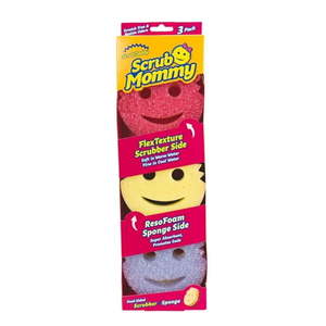 lot 6331 image: Scrub Daddy Scrub Mommy Non-Scratch Cleaning Sponges  3 Count