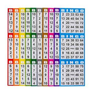 lot 7361 image: SEETOOOGAMES Bingo Paper Game Cards - 3 Card - 100 Books of 10 Sheets&nbsp