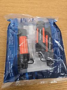 lot 7379 image: 4 Pack Water Filter Straw - Portable, Compact, Multipurpose Water Purification Device for Emergency Kits, Outdoor Activities, Camping, Travel