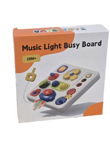 lot 10503 image: Musical Light Busy Board for Toddlers
