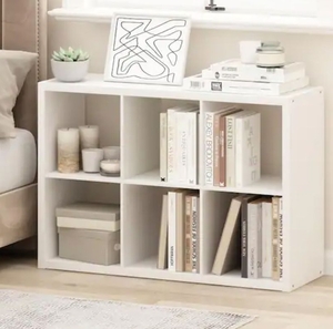 lot 15503 image: Modern 8-Cube Storage Organizer - Retail $83