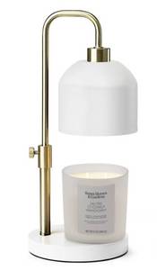 lot 15523 image: Better Homes &amp Gardens White Candle Warmer Lamp