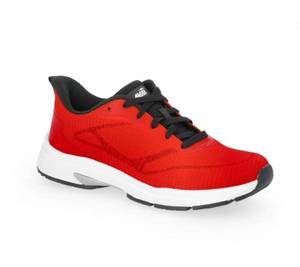 lot 15530 image: 11.5 Avia Mens Athletic Running Shoes - RedBlack