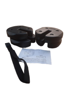 lot 15536 image: 40 lbs Canopy Weight Set with strap