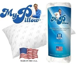 lot 16870 image: MyPillow Classic Standard Bed Pillow