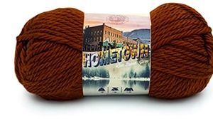 lot 16876 image: Lion Brand Hometown Yarn-Stowe Sugar Maple 135-135&nbsp