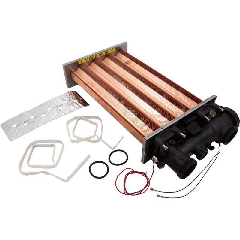 lot 2801 image: Hayward FDXLHXA1200 Heat Exchanger Assembly Replacement for Hayward H200FD Universal H-Series Low Nox Pool Heater - Retail $1,099