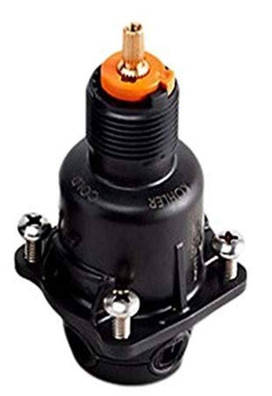 lot 9574 image: KOHLER 8305-NA Rite-Temp Universal Pressure-Balancing Cartridge, Shower Valve Replacement Part, Antiscald Protection, 5.0 GPM, Black