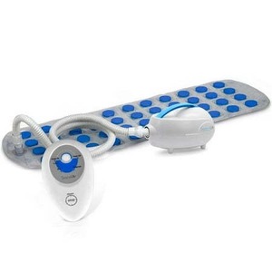 lot 6345 image: SereneLife PHSPAMT24HT Bath Tub Bubble Body Massage Spa Mat with Built-In Heater - Retail $137