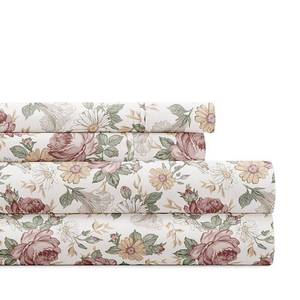 lot 6373 image: Home Collection Delicate Blossoms Sheet Set, Blooming Floral