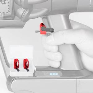 lot 7408 image: Lasvea 2 Pack Power Button OnOff Control Clamp Compatible with Dyson V6 V8 V7 V10 V11 V15 Series Vacuum Cleaner,Dyson Trigger Lock,Power Switch Button Vaccum Attachments&nbsp