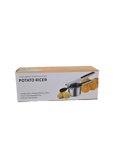 lot 10545 image: Stainless Steel Potato Ricer with 3 Interchangeable Discs&nbsp