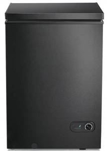 lot 15566 image: 3.5 cu. ft. Household Black Freezer - Retail $219