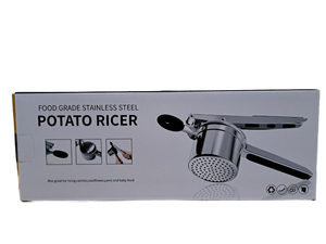 lot 4950 image: Food Grade Stainless Steel Potato Ricer