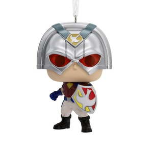 lot 4966 image: Hallmark DC Peacemaker Funko POP Ornament  0.15lbs