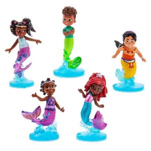 lot 4968 image: Disney Junior Ariel Mini Figure Set - 5pk