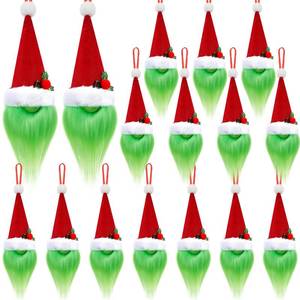 lot 4977 image: 16 Pieces Christmas Hanging Gnome Ornaments 8 Inch