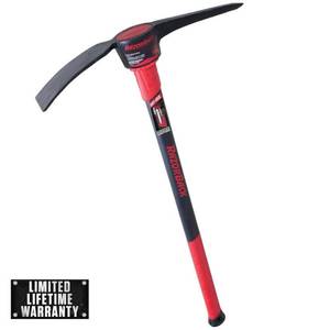 lot 6436 image: Razor-Back 5 lb Pick Mattock 34 in. Fiberglass Handle - Retail $70