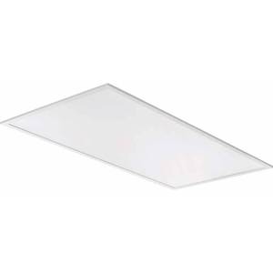 lot 6438 image: Lithonia Lighting Cpx 2X4 4000Lm 40K M4 Cpx 1 Light 48  Wide Led Panel - White - Retail $90