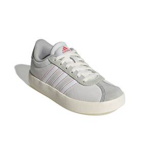 lot 7031 image: Adidas VL Court 3.0 Kids Tennis Shoes, Kids Unisex, Size 13, Dash Gray