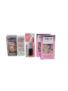 lot 7506 image: Beauty Product Bundle - Wet n Wild, Covergirl, and Press-On Nails
