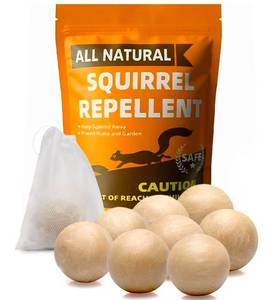 lot 7512 image: Squirrel Repellent Outdoor, Squirrel Deterrent for Garden, Chipmunk Repellent Outdoor, Squirrel Away, Squirrel Repellent for AtticTreesYard,PeoplePetPlant Friendly-8Packs
