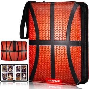 lot 7522 image: Basketball Card Binder, 2025-2026 Sports Trading Card with Sleeves Holder Album,440 Pockets Basketball Card Holder Sheets Display Storage Protectors