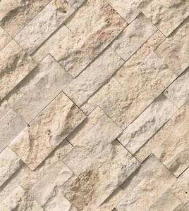 lot 15626 image: MSI XL Roman Ledger Panel 9x24 Beige Travertine 7 Boxes, 31.5 sq ft Total Coverage - Retail $350