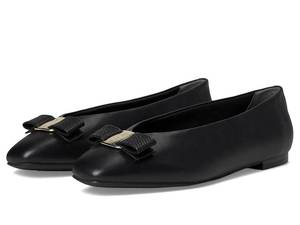 lot 15629 image: Anne Klein Willow Womens Flat Shoes Black Smooth Size 7 LeatherRubber - Retail $89