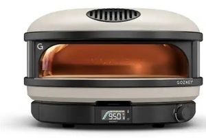 lot 6447 image: Arc XL Propane Outdoor Pizza Oven in Bone White - Retail $1,000